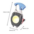 thumbnail image 2 of Sales Today Clearance! Mountaineering Outdoor Multifunctional LED Keychain Lamp Three-color Optional Flashlight Lamp Camping Night Fishing Portable Lamp USB Lighter Deals of The Day Clearance!, 2 of 5