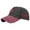 Hot Pink, variant on Mens Vintage Baseball Cap Canada Flag Color Block Dad Hat Adjustable Strap Washed Sun Hat Black One Size
