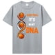 thumbnail image 1 of Camiseta deportiva del equipo de jugador divertido de baloncesto It's In My DNA camisetas de Hip Hop camisetas para hombres Camiseta ajustada de algodón de verano, 1 of 7