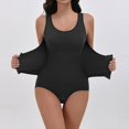thumbnail image 4 of TIANZEN Women Shapewear Lift Triangle Bodysuit Jumpsuit Shapewear Tops for Women with Big Bust Spank Underwear Corset Tops for Women, 4 of 5