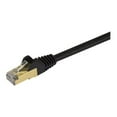 thumbnail image 5 of StarTech.com 6ft CAT6A Ethernet Cable, 10 Gigabit Shielded Snagless RJ45 100W PoE Patch Cord, CAT 6A 10GbE STP Network Cable w/Strain Relief, Black, Fluke Tested/UL Certified Wiring/TIA - Category 6A - 26AWG (C6ASPAT6BK) - Patch cable - RJ-45 (M) to RJ-45 (M) - 6 ft - STP - CAT 6a - molded, snagless - black - for P/N: TB310G, 5 of 5