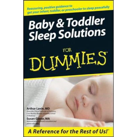 Pre-Owned Baby and Toddler Sleep Solutions For Dummies (Paperback) 047011794X 9780470117941