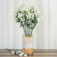 thumbnail image 7 of Efavormart 12 bushes BABY BREATH Artificial FILLER FLOWERS for DIY Wedding Bouquets Centerpieces Party Home Decoration - Ivory, 7 of 7