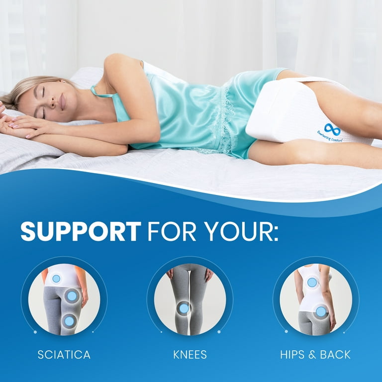 ASAB Knee Pillows For Sleeping On Side  Pressure and Pain Relief Back –  Blind & Bits