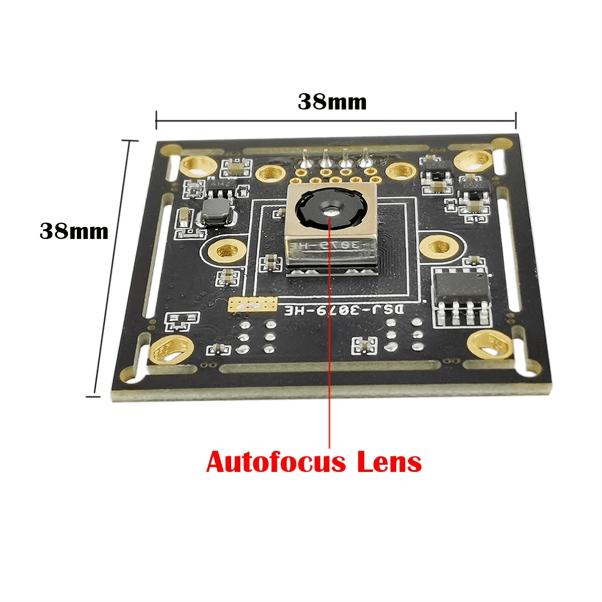 8MP IMX179 Sensor Autofocus Camera with USB2.0 Support UVC OTG Plug & Play 100 Degree No Distortion Lens 4K WebCam