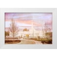 thumbnail image 1 of Murdock, Ramona 32x23 White Modern Wood Framed Museum Art Print Titled - Spokane Temple II, 1 of 4