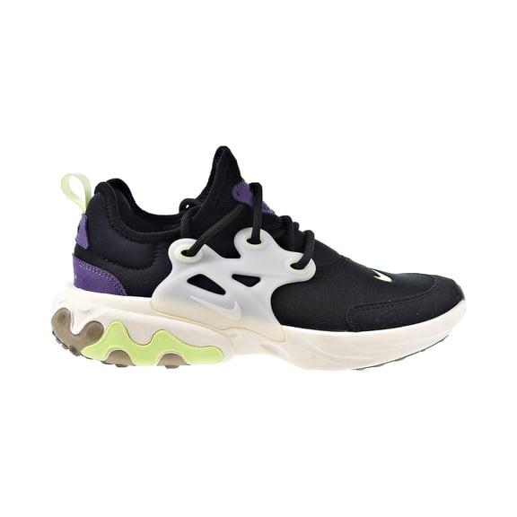 Nike React Presto Big Kids' Shoes Black-Gravity Purple-Sail-Barely Volt bq4002-012
