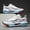 Standard White, variant on Lightweight sneakers for Men and Women | Breathable, Low-cut, Lace-up Shoes for Road Running, Hiking, and Fitness Training; Suitable for Marathon Cross-country; Can Be Washed in Water