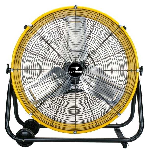 Tornado 24 Inch Industrial Grade Ul Safety Listed High Velocity Air Movement Heavy Duty Drum Fan 3 Sd Circulator Commercial Residential And Greenhouse Use Com Tornado 24 Inch Industrial Grade Ul, Industrial Fans For Outdoor Use