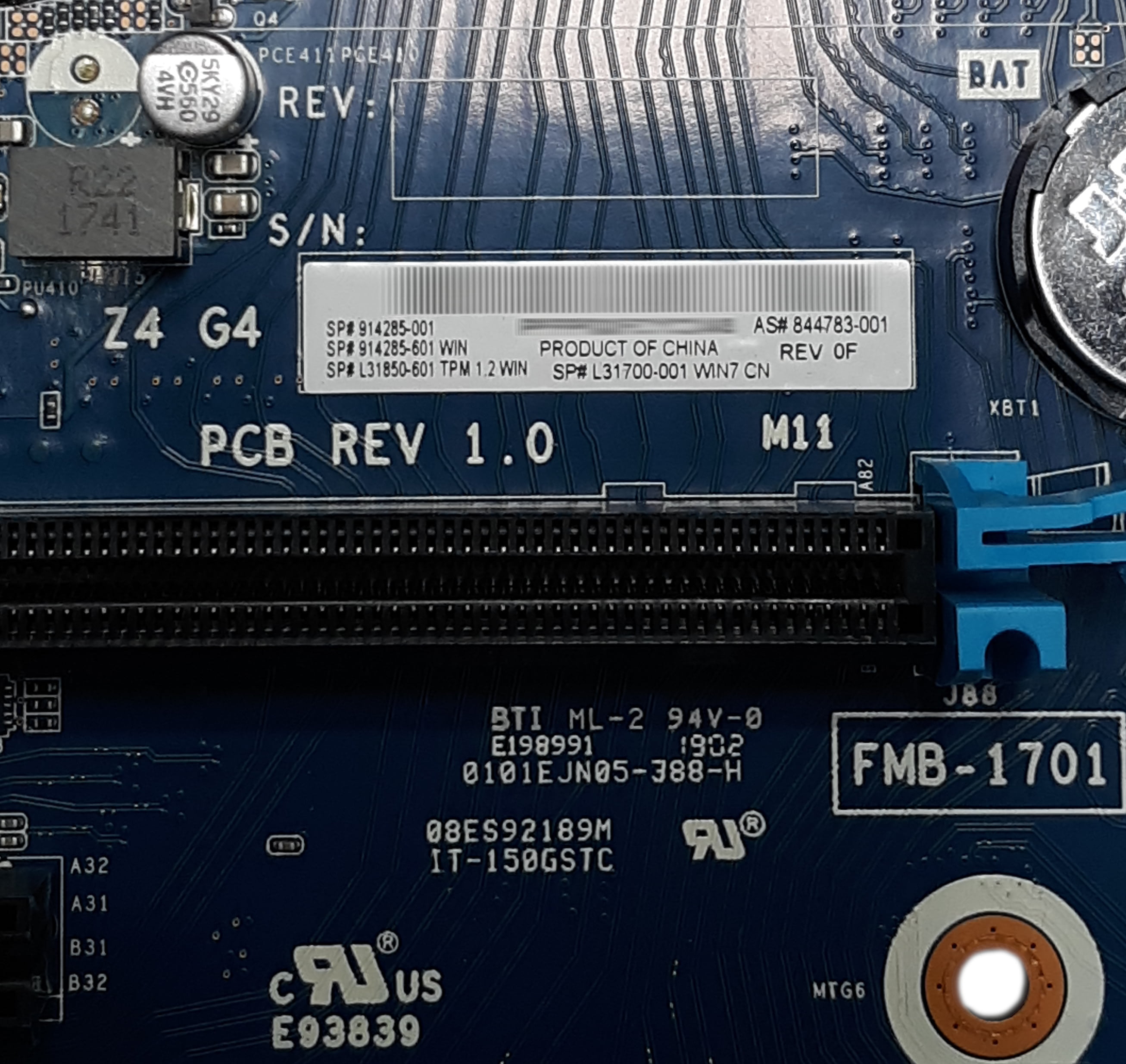 HP 24-D 24-DP0014 Pro 205 G4 Motherboard AMD Ryzen 5 3500U L90517-001  L73423-002