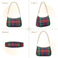 thumbnail image 7 of FORMRS Womens Shoulder Bag with Chain Strap Clutch Purse Cute Tote Handbag, Red Green Pattern, 7 of 7