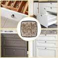 thumbnail image 4 of 4 Pcs Cabinet Handle Drawer Pulls Native American Indian Knobs with Screws Square Furniture Office Cabinet Knob Decoration, 4 of 5
