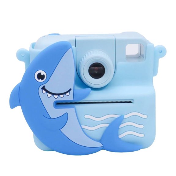 Cámara Instantanea Gabba Goods G-Kidz Shark Azul