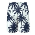 thumbnail image 5 of Gibobby Men's Swim Trunks Long Bathing Suits with Mesh Lining and Pockets Quick Dry Beach Board Shorts(M,Blue), 5 of 5