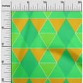 thumbnail image 2 of oneOone Cotton Poplin Light Green Fabric Geometric Sewing Fabric By The Yard Printed Diy Clothing Sewing Supplies 56 Inch Wide, 2 of 4