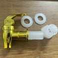 thumbnail image 4 of For Beverage Dispenser Replacement Tap - BPA-Free PP Plastic Faucet for Water, Juice, Tea Dispensers (Silver/Gold), 4 of 6