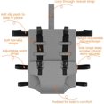 thumbnail image 3 of Silla de bebé Asientos de seguridad con correas Silla alta Arnés Asiento Silla alta de viaje para niños pequeños Asiento elevador de viaje Arnés de trona portátil, 3 of 5
