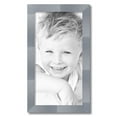 thumbnail image 2 of ArtToFrames 13x25" Light Silver Picture Frame, Silver Wood Poster Frame, with Regular Acrylic and 2 (FBPL-4827), 2 of 7