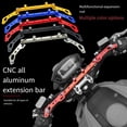 thumbnail image 2 of Motorcycle Mirror Seat Multifunctional Extension Bar Balance Bar Cross Bar, 2 of 8