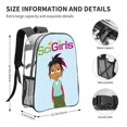 thumbnail image 2 of Scigirls Pattern Transparent Backpack Lightweight And fashionable Showcasing Personality And Leading The Trend, 2 of 6