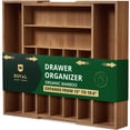 thumbnail image 1 of Organizador de cajones de cocina ROYAL CRAFT WOOD Luxury Bamboo, 1 of 6