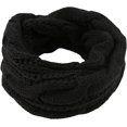 thumbnail image 1 of XINQIHANG Womens Cable Infinity Scarf Thick Ribbed Knit Winter Circle Loop Scarves, 1 of 1