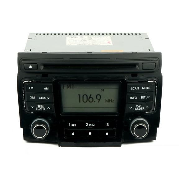 Restored 11 Hyundai Sonata OEM Original AM FM CD Player Stereo Receiver 96180-3Q000 (Refurbished)