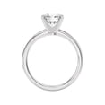 thumbnail image 2 of Blue Jewel Wedding Engagement Ring for Women - 1.5 Ct Round Cut Lab Created Diamond - 14K White Gold Plated Prong Set - Perfect Gift for Anniversaries and Special Occasions - Elegant Jewelry, 2 of 3