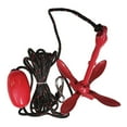 thumbnail image 2 of Red 3.5 Boat Anchor Folding Grapnel Anchor With 7.62M Rope For Canoe ,Long Lasting, 2 of 6