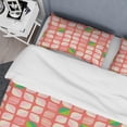 thumbnail image 4 of Designart 'Abstract Retro Geometric Pattern VIII' Mid-Century Modern Duvet Cover Set, 4 of 4