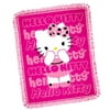 Hello Kitty Fuchsia Throw Kit, 1 Each