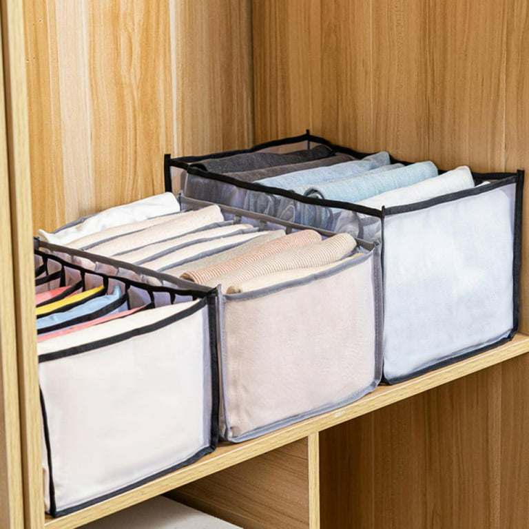Clothes Organizers Storage Oxford Linen Multi Compartment Storage