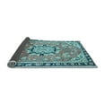 thumbnail image 2 of Ahgly Company Indoor Round Persian Light Blue Traditional Area Rugs, 7' Round, 2 of 4