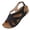 Black, variant on Women Cross Strap Slingback Sandals Comfortable Shoes For Casual Work Daily Walking Outdoor Activities