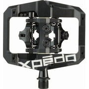 Xpedo GFX Dual Sided Clipless Platform Pedals 9/16 Chromoly Axle Aluminum Black