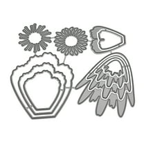HANXIULIN New Flower Heart Metal Cutting Dies Stencils DIY Scrapbooking Album Paper Card Craft Tool Product