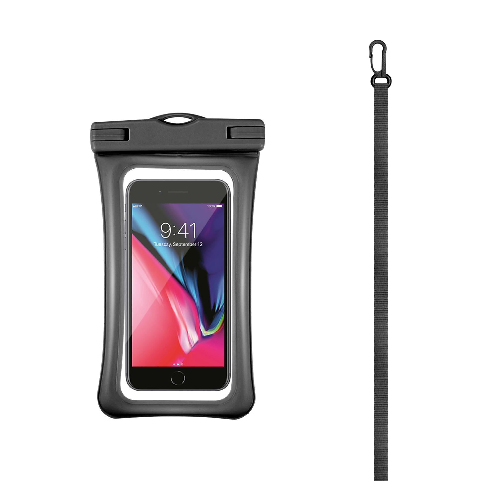 Universal Waterproof Phone Pouch 2-Pack – Clear Touchscreen Phone Protection with Lanyard