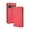 Red, variant on Case for Google Pixel 6 Pro, Slim Flip Stand Vintage Texture Faux Leather Wallet Card Slots Magnetic Cover, Red