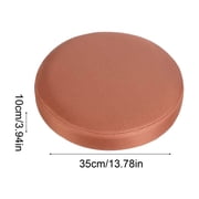 CQCYD under $5 Round Memory Foam PU Leather Chair Cushion Circle Bar Stool Pad Detachable Chair Seat Cushion Anti Slip Kitchen Dining Chair Pad