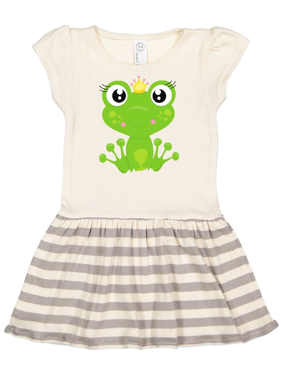 INKtastic Frog Princess, Girl Frog, Frog Wearing A Crown Toddler