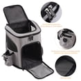 thumbnail image 4 of Pet Carrier Backpack for Large Small Cats and Dogs Puppies Safety Features and Cushion Back, 4 of 8