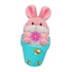 thumbnail image 5 of Conejo de Pascua, adornos de peluche, muñeco de conejo de peluche Azul, 5 of 9