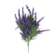 thumbnail image 2 of Tallos Artificiales de Lavanda de 15.35 Pulgadas, Simulación de 7 Tenedores, Rojo, Marrón, Rosa Fuerte, de Plástico, para Flores | Ramas Decorativas Realistas y Duraderas para Centros de Mesa de Fies, 2 of 6
