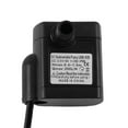 thumbnail image 4 of Volkmi 3W USB-1020 Crafts DC3.5V-9V Power Bank USB Micro Submersible Pump Black, 4 of 11