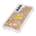 thumbnail image 4 of Funda para Samsung Galaxy S23 5G con Brillo Líquido Flotante, Purpurina, Parachoques y Anillo Giratorio Soporte, 4 of 5