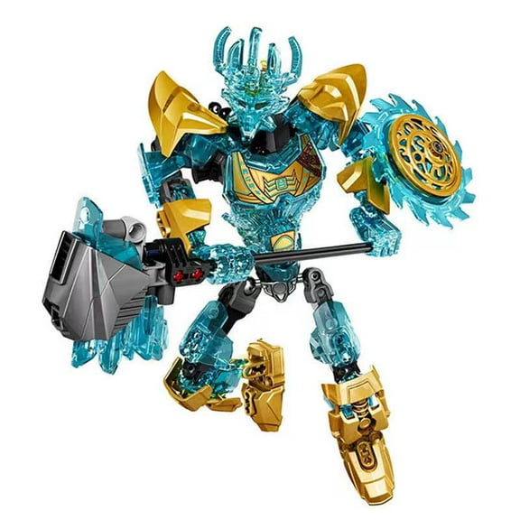 Biochemical Warrior BionicleMask of Light Bionicle Tahu Fire Building Block Compatible Bionicle Toys Brain Game619-2