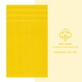 thumbnail image 4 of American Soft Linen Luxury Turkish Hand Towel Set, 100% Cotton 4 Piece Hand Face Towels for Bathroom and Kitchen, Yellow, 4 of 9