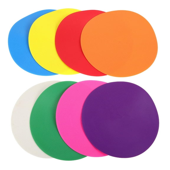 Masteelf 8pcs Soccer Training Supplies Football Training Discs Agility Training Equipment For Kids Agility Training Equipment For Kids Football Sign Plates