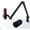 A_Black, variant on SUNMON QuadCast Mirophone Stand - Upgraded Heavy Duty Mic Boom Arm with HyperX Quad Cast Pop Filter, 360° Rotatable Gaming Microphone Arm for HyperX QuadCast S