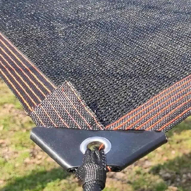 Malla de sombra negra con protección UV 95 para invernadero agrícola B